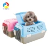 2015 hot sale Pet Carrier Portable Cat / Dog Cage Travel Check Box Air Box Imported Raw Materials Compression And Wear Resistant