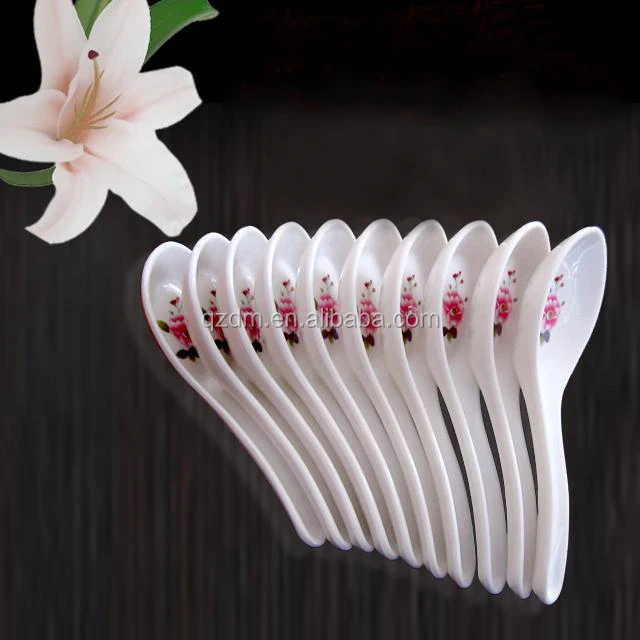 Chinese Melamine Soup Spoon