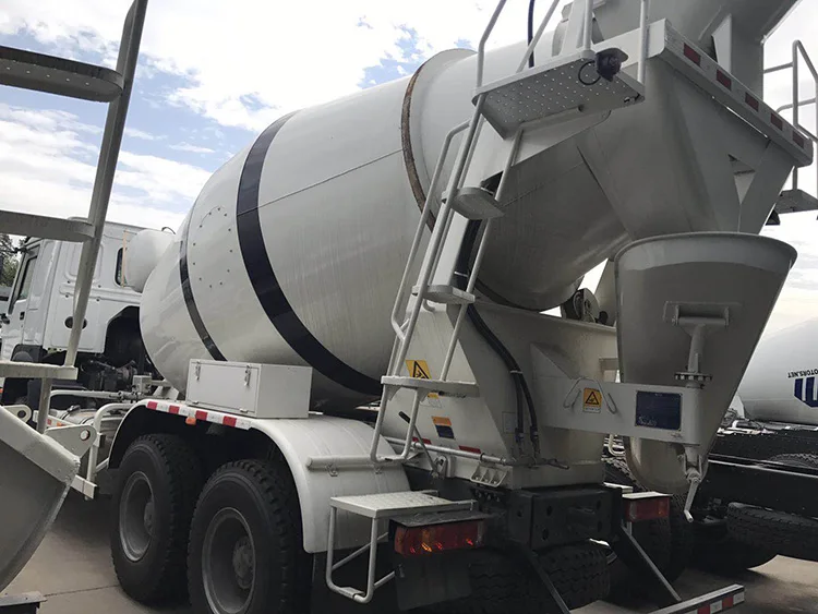 High performance howo 10m3 concrete mixer truck 6x4 in uae for sale