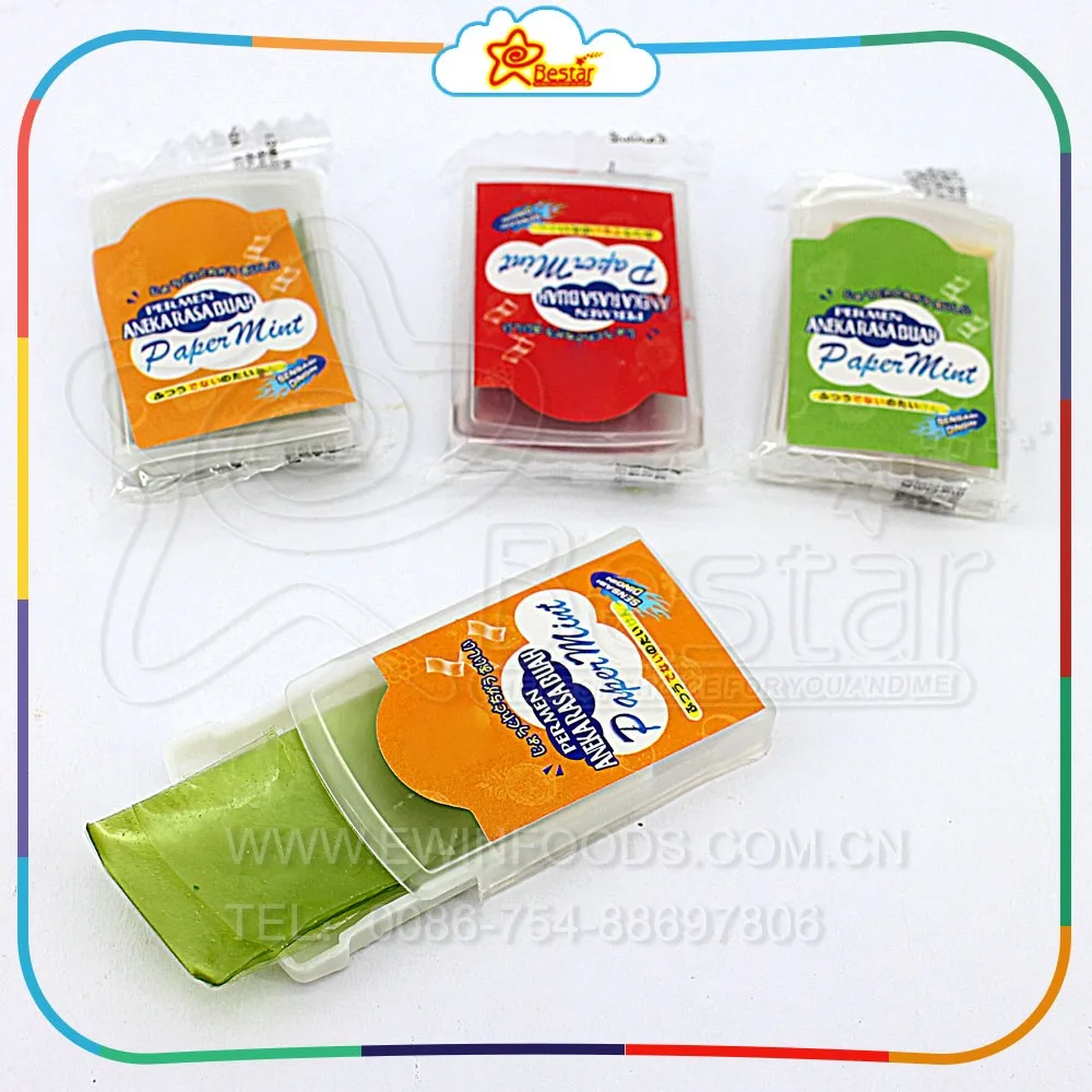 Fruit Flavor Fresh Breath Strips Paper Mint Candy Buy Paper Mint