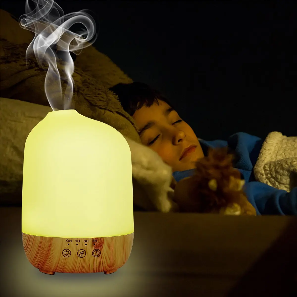 Portable Essential Oil Diffuser Cool Mist 300ml Non Electric Essential