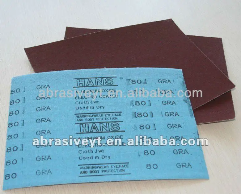 
electrostatic adhesion sand cloth 9*11 sheet 