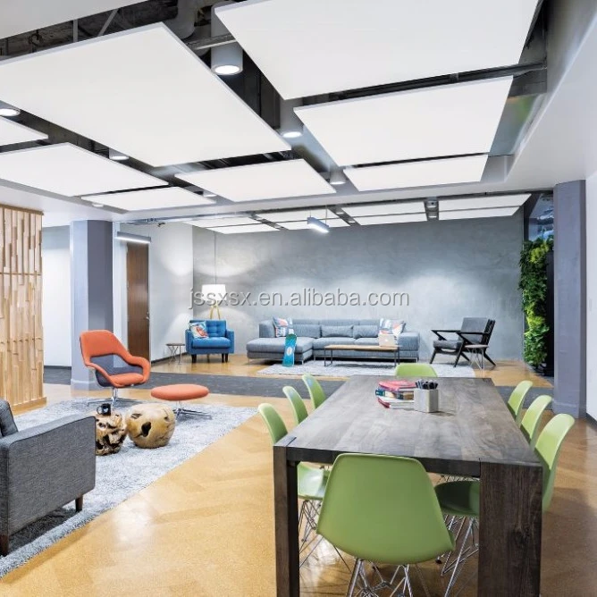 
sound absorbing fire proof acoustical ceiling panels 