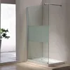 walk in tempered glass shower door GD001