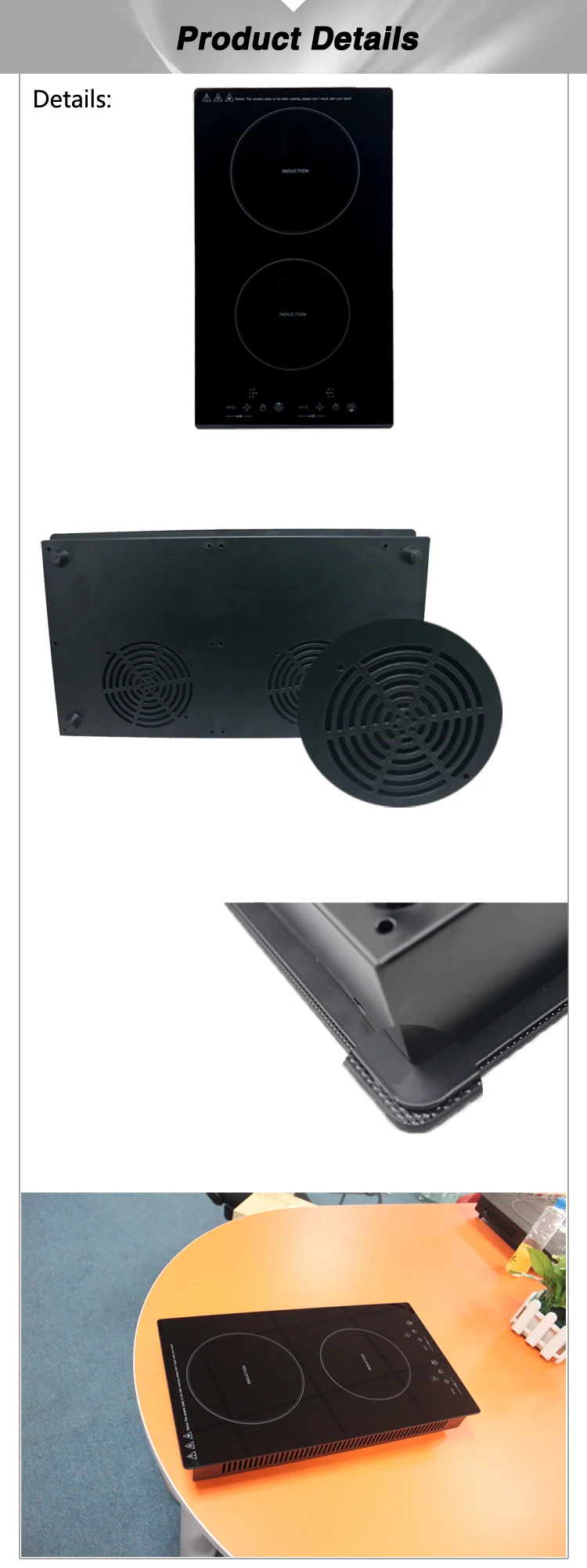 New Double Commercial Induction Cooker/induction Cooktop/electric