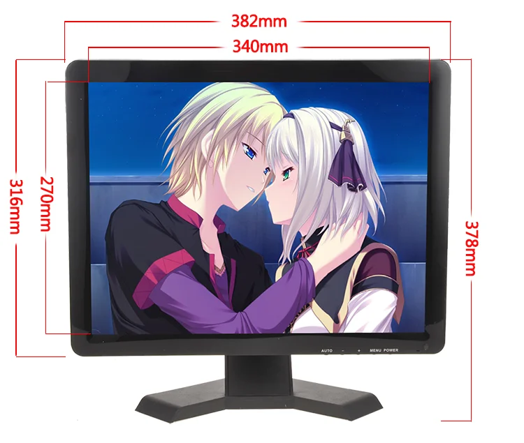 Low Price Tft Led Computer Monitor 17 Inch 12v Dc Lcd Vga ...