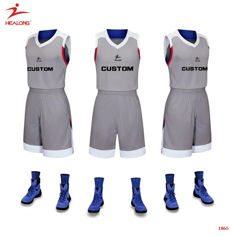 Custom Design Team Set Basketball Jersey Uniforms Clothing Wear - Buy ...