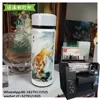 New model 6 colors UV flatbed printer with A3 size cylinder printer, the cups printer , and the wine bottle printer