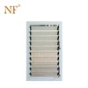 Aluminium loiuver window with multi panels