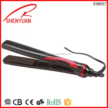 New Mode Hot Sell Ceramic Hair Straightener Ultra Thin Silver