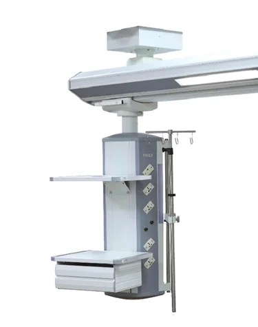 Ceiling mounted medical surgery gas pendant in hospital