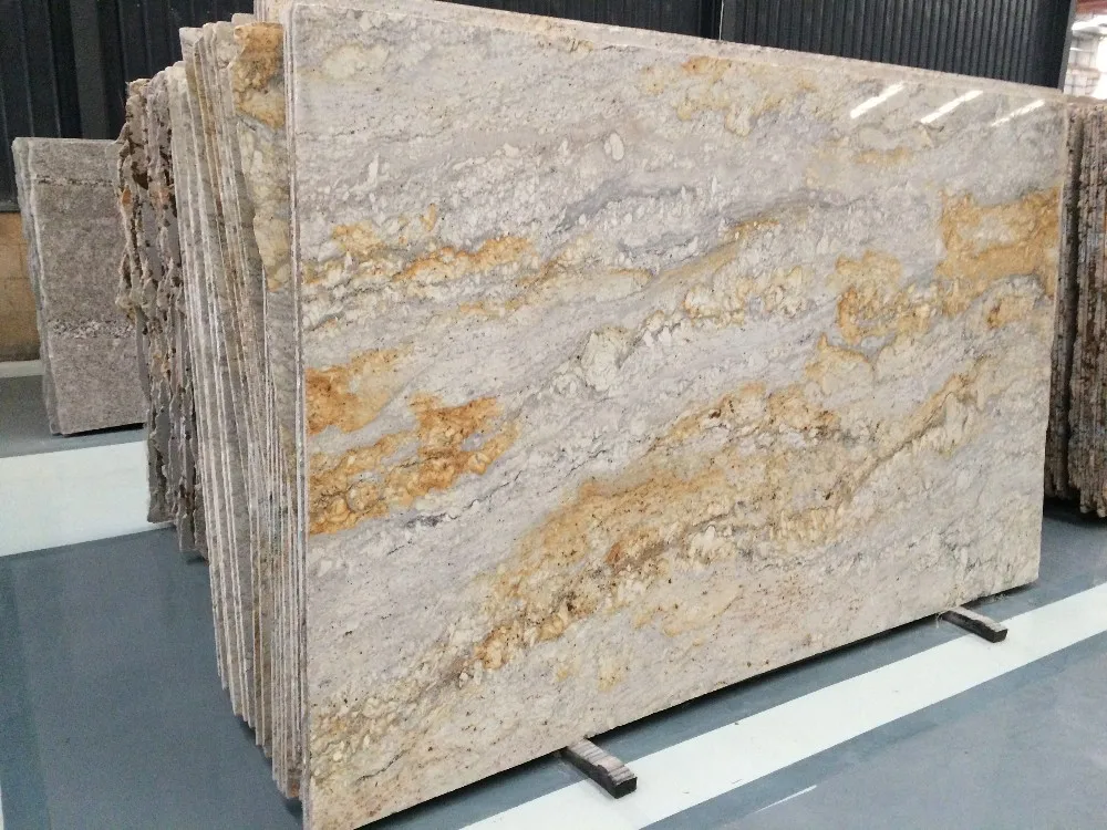 Antique White Granite With Gold Veins - Buy White Granite With Gold