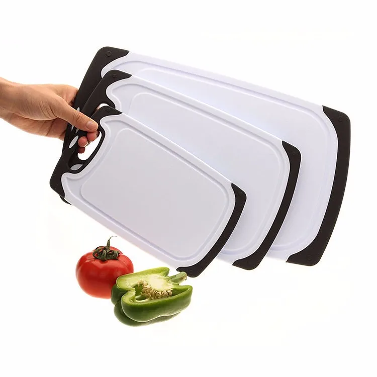 Food Grade Pp Plastic Kitchen Cutting Board Extra Large Plastic Cutting