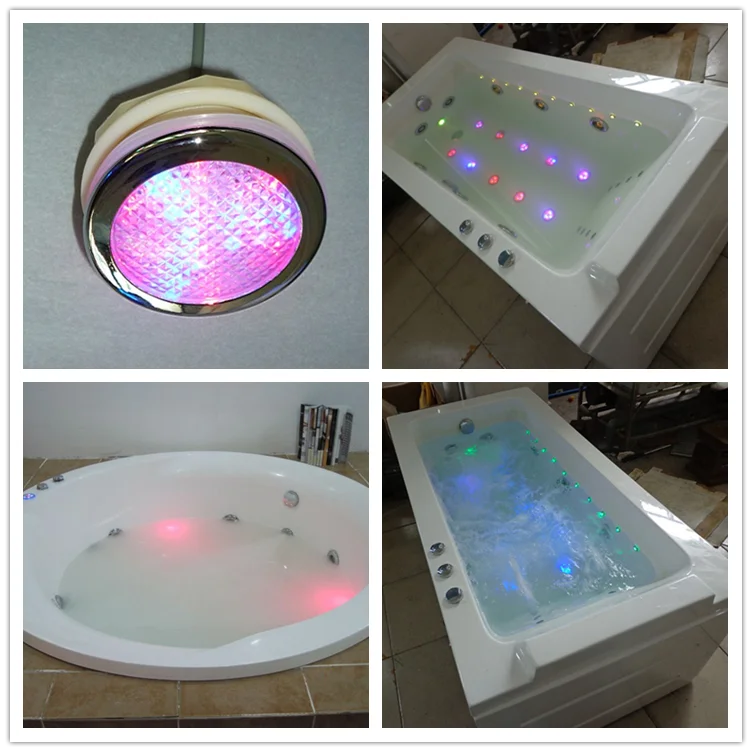 Bad Water Jet Nozzle Ip68 Rgb Jacuzzi Led Spa Lamp Onderwater