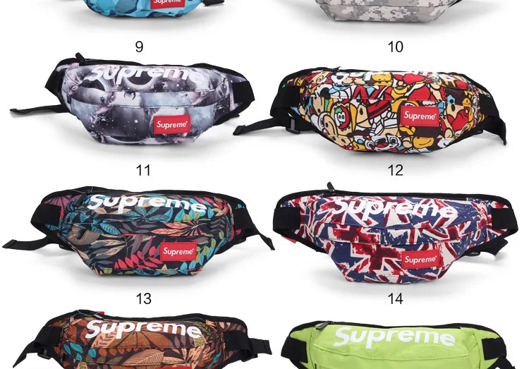 New Product Water Repellent Outdoor Canvas Unisex Sport Running Waist Bag