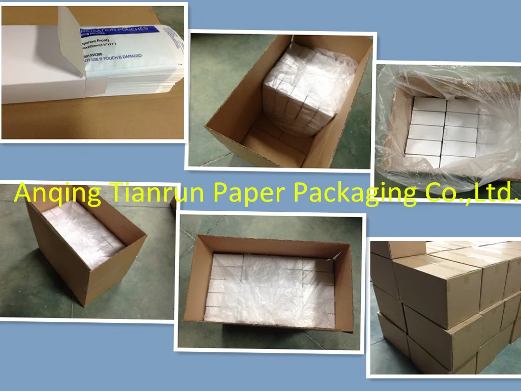 heat-sealing sterilization pouch packaging--Anqing tianrun paper packaging