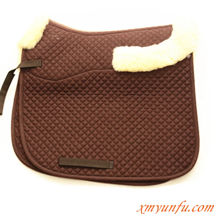 Euro Wool Felt Saddle Pad Dressage Saddle Pad Yellow/white Wool Buy