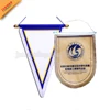 2019 China Top Manufacturer Football Team Usage Pennant Flags With Tassels