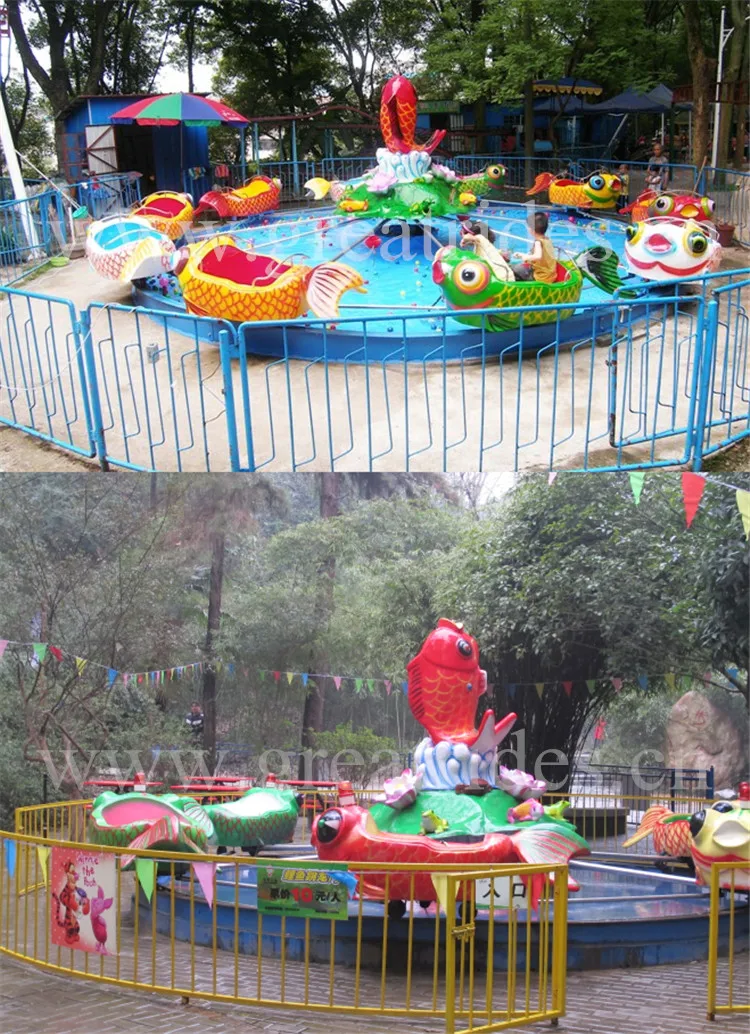 New Design Amusement Park Equipment 12 Seats Kiddie Game Rotary