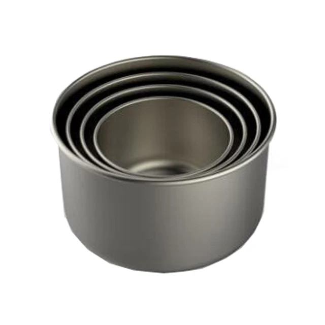 Durable ultralight 100% pure titanium outdoor cooking pot