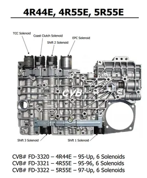 4r44e 5r55e Transmission Valve Body Good Used - Buy 4r44e 4r55e 5r55e ...