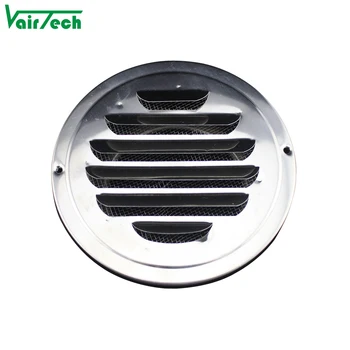 air round hvac waterproof vent stainless steel larger