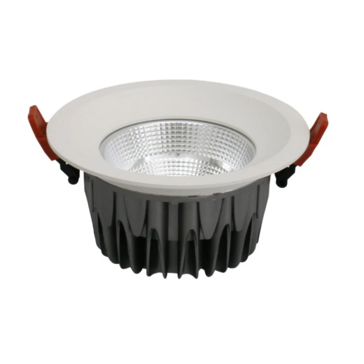 Round IP65 waterproof embed mounted 10W 15W 20W 25W 30W 35W 40W COB outdoor led down light exterior led downlight for bathroom