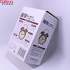 Customized colorful print Alarm clock corrugated box packing carton boxes