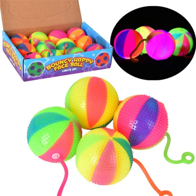 Popular Led Bouncing Ball Rubber Bouncing Ball With Flashing Led Light ...