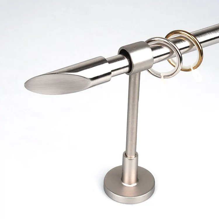 Jns Hot Sale Curtain Rod Set And Curtain Tieback Holder Zinc Alloy