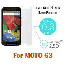 0.26MM 2.5D Premium Tempered Glass Screen Protector For Motorola Moto G3 G 3rd Gen 2015 XT1541 XT1540 XT1550 Protective Film