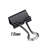Metal Binder Clips Paper Clip 15mm Office Learning Supplies Office Stationery Binding Supplies Files Documents clips