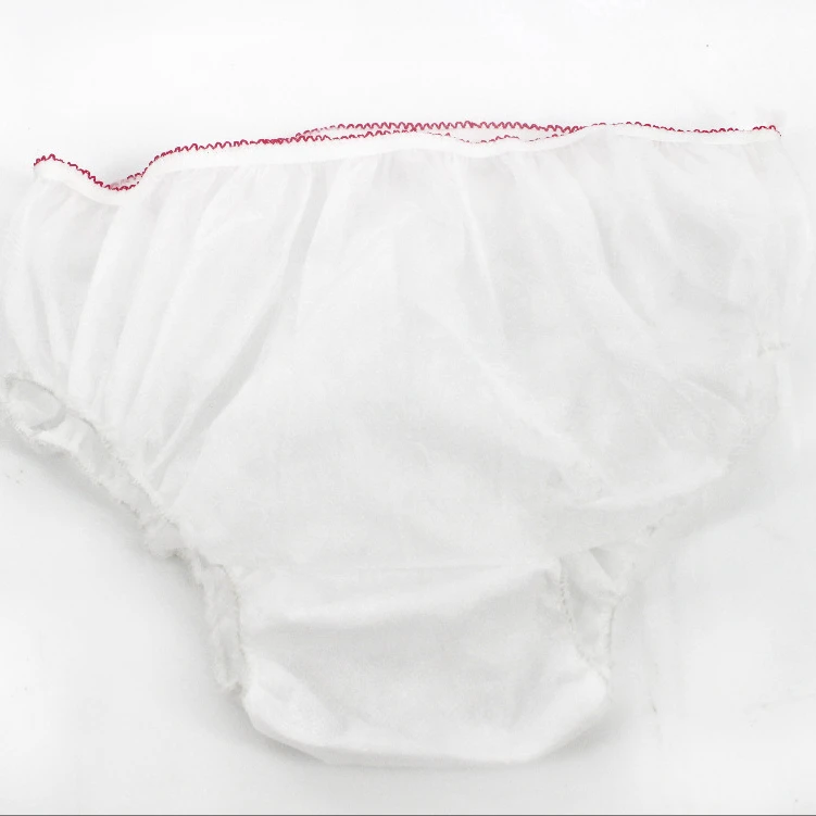 TJ-Tingjun The 1 Pack Disposable Underwear Women's Men's Cotton Knickers  Disposable Underwear Travel Men's Briefs