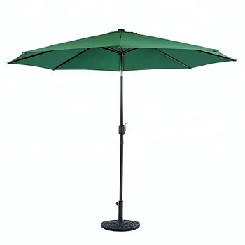 300cm Garden Patio Cranked Parasol Outdoor Bistro Restaurant Umbrella Buy Restaurant Umbrella Garden Parasol Umbrella Bistro Umbrella Product On Alibaba Com