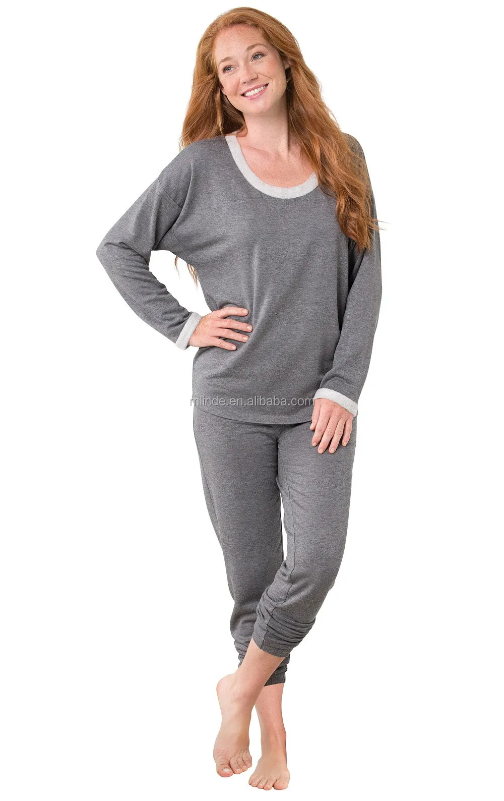 womens jogger christmas pajamas