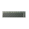 TN LCD Calculator Screen Monochrome LCD High Resolution Alphanumeric LCD