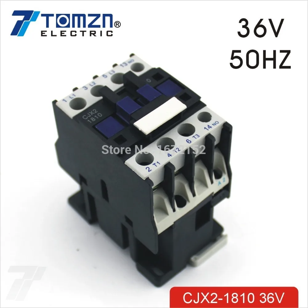 Cjx2 1810 Ac Contactor Lc1 18a 36v 50hz - Buy Household Ac Contactor Product on Alibaba.com