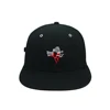 custom flat embroidery Snapback Hats flat brim visor fitted Baseball men summer promotional