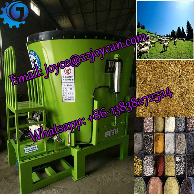 Cattle Feed Mixer Wagon Dairy Farm Equipment Tmr Cattle Feed Mixer