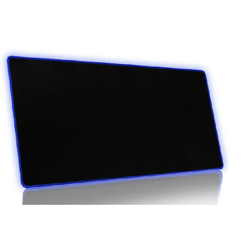 Non slip extra large stitch edge mouse mat keyboard gaming mousepad black