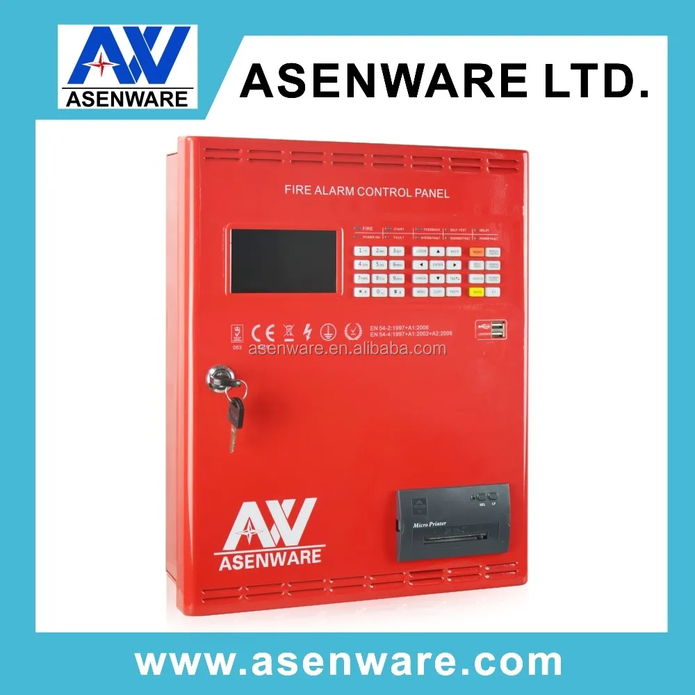 Asenware Addressable Fire Alarm System With Smoke Detector