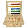 High quality custom exclusive counting numbers beads math learning wooden abacus toys for kids