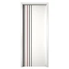 wooden flush with lines insulated inside porch rolling door