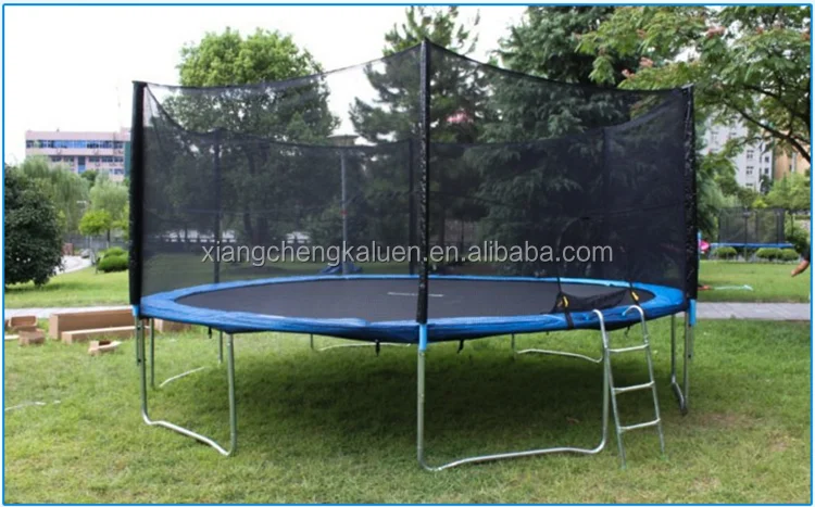 Round Trampoline Jumping Sport Pp Material Fabric Mat - Buy Trampoline ...