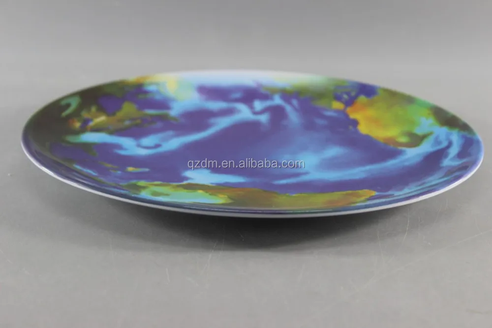 Heavenly body Style Melamine dinner plate