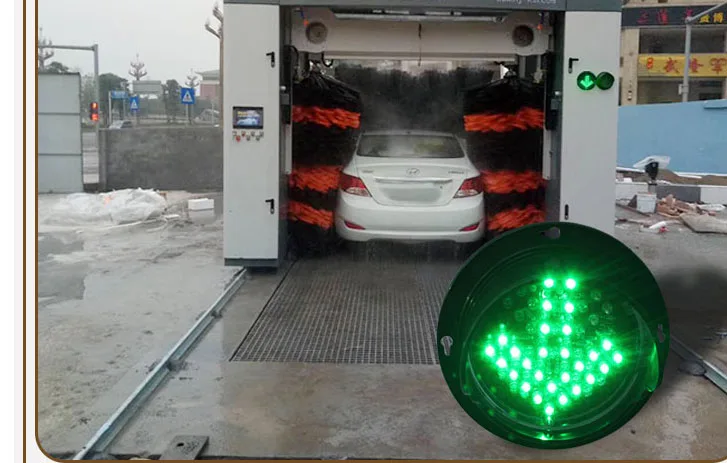 For parking system use red and green 100mm traffic light with attractive design