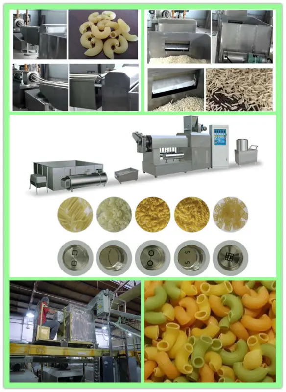 factory supply automatic macaroni pasta manufacturing process