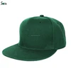 green acrylic plain high quality wholesale blank starter snapback cap custom with printing inside strap