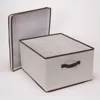 Guangzhou decorative cardboard drawer storage box folding bin file organizer rack
