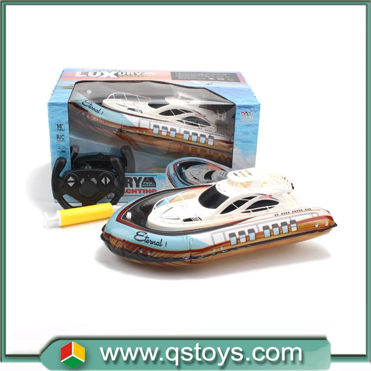 Popular of the kids new style R/C inflatable nylon boat toys